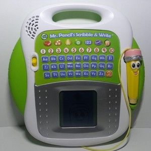LeapFrog Mr. Pencil's Scribble and Write Green Tested Working Great Condition
